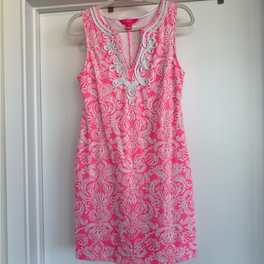 Lilly Pulitzer Harper Shift, Havana Pink, size small